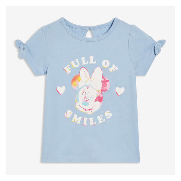 Baby Disney Minnie Mouse Tee - Pastel Blue